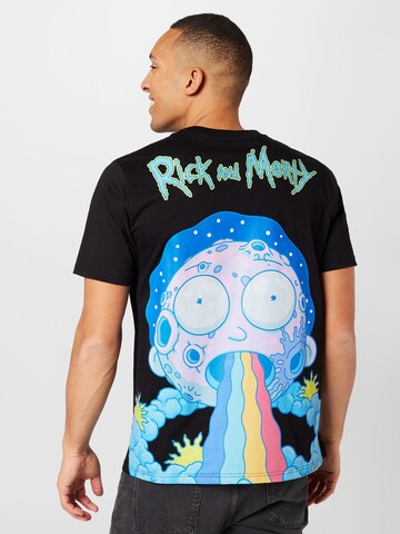 Family First Shirt 'RICK FANTASY' in Black