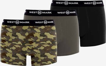 WESTMARK LONDON Boxer shorts 'Oscar' in Green: front