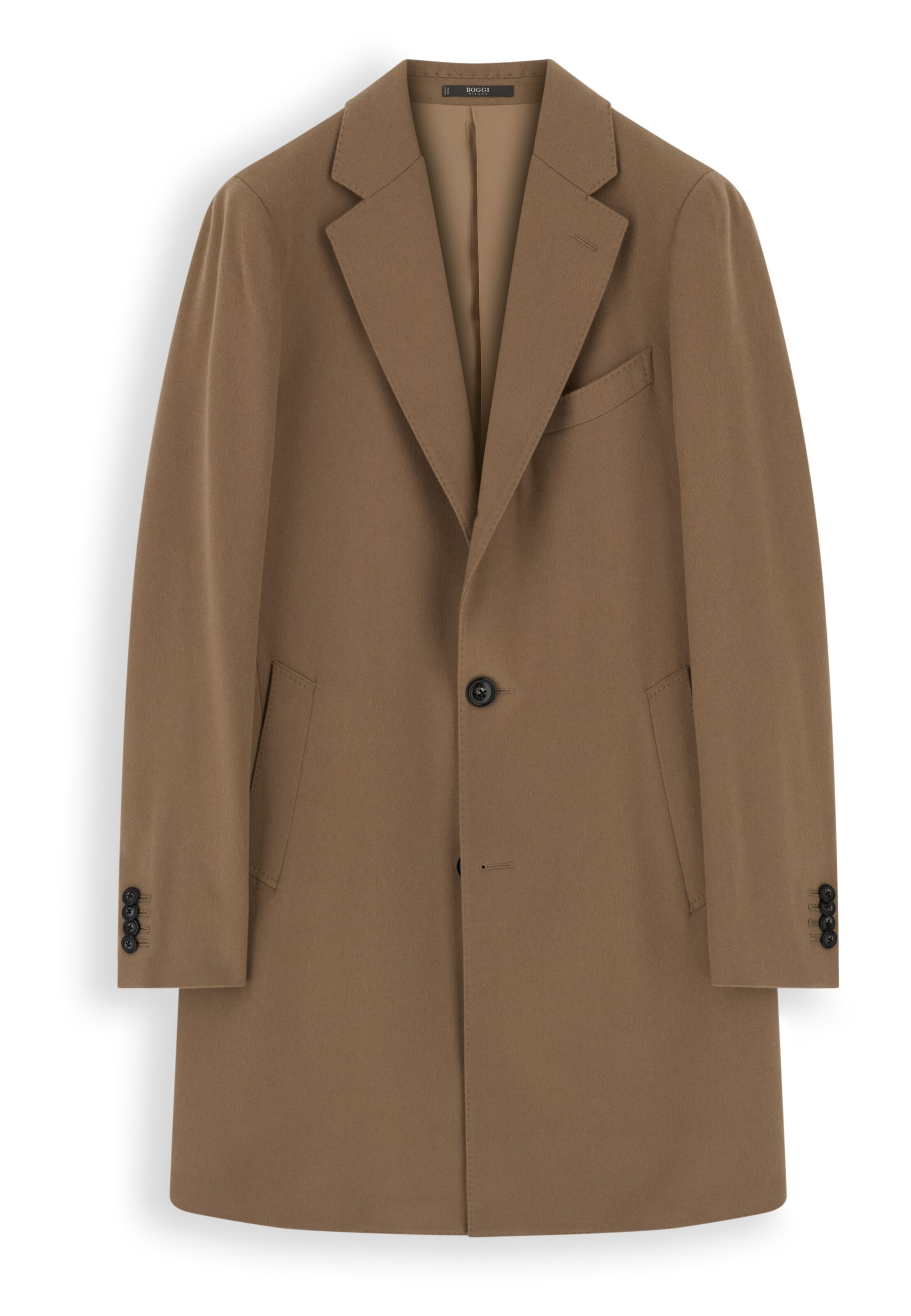 Boggi Milano Between-Season Jacket in Beige: front