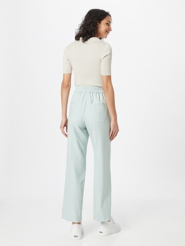 SECOND FEMALE Flared Trousers with creases 'Primula' in Green