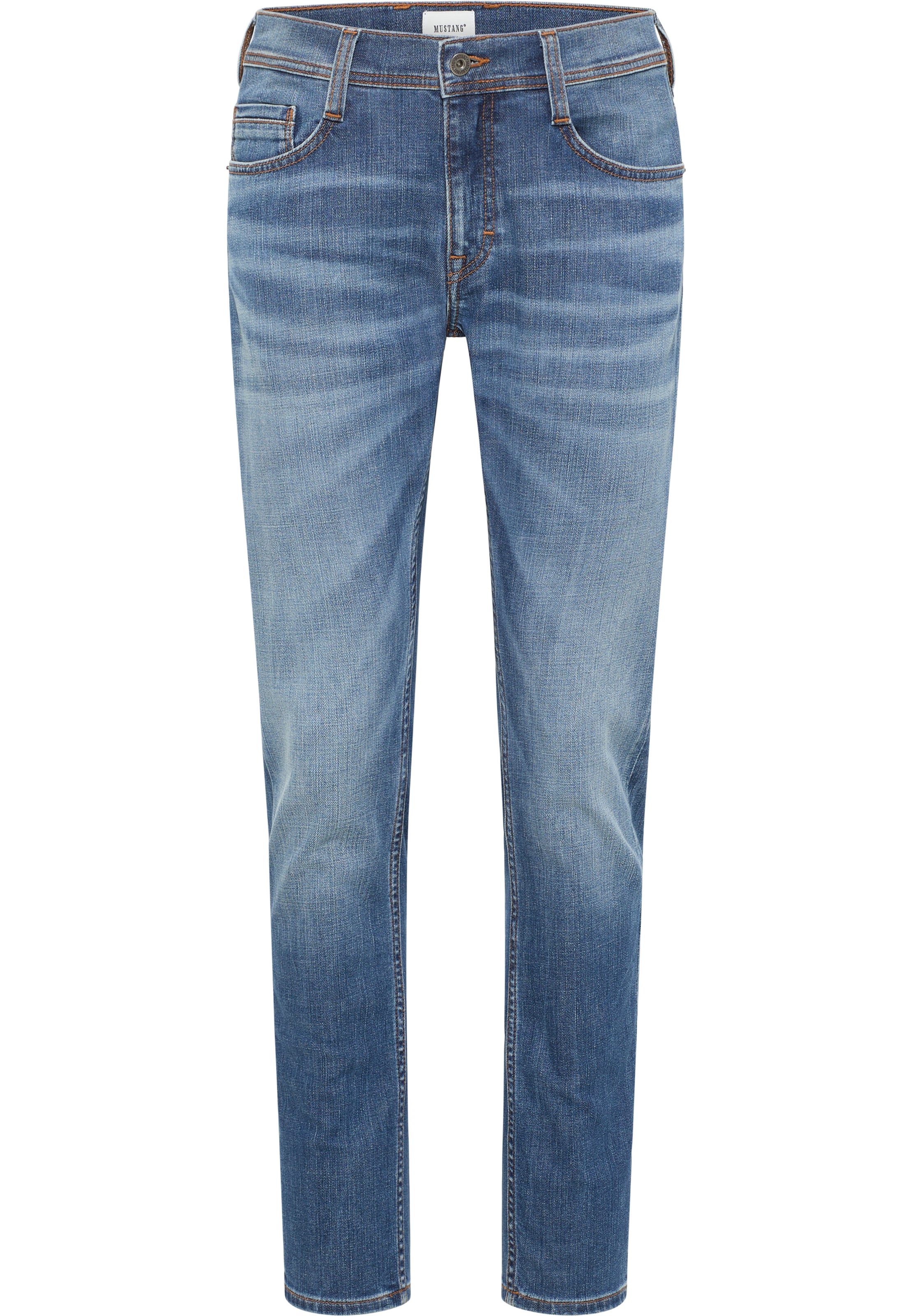 MUSTANG Слим Джинсы 'Oregon' в Синий: спереди