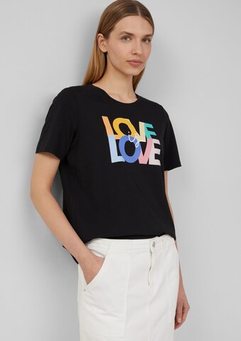 T-shirt s.Oliver en noir