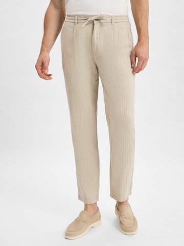 Lindbergh Regular Hose in Beige: Vorderseite