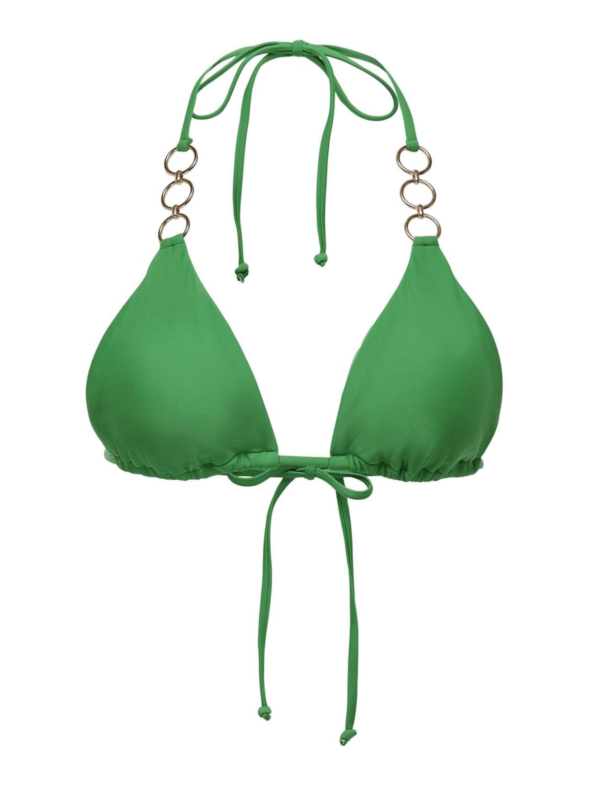 ONLY Bikini zgornji del 'Rio' v velikosti 90  | travnato zelena barva, Prikaz izdelka