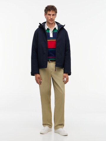 TOMMY HILFIGER Jacke  'Tech' in Blau