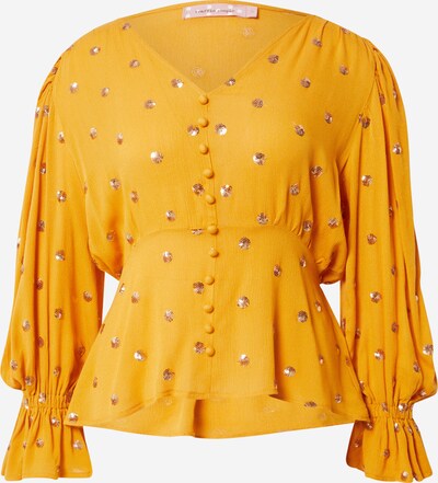 Traffic People Bluse in safran / gold, Produktansicht