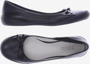 ECCO Ballerina 38 in Schwarz: predná strana