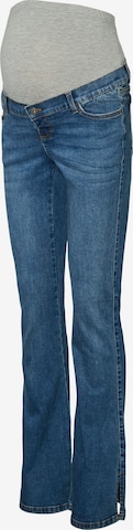 mėlyna MAMALICIOUS Kliošinis Džinsai 'MLKAIRO': priekis