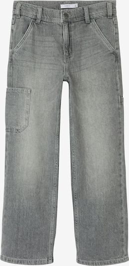 NAME IT Farkut 'NKMRyan' värissä meleerattu harmaa, Tuotenäkymä