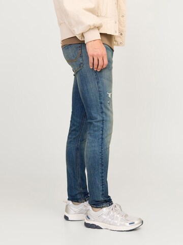 Skinny Jean 'JJILIAM COLE' JACK & JONES en bleu