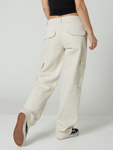 A LOT LESS Wide leg Pants 'Frances' in Beige