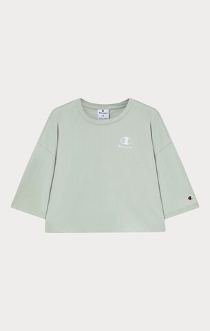 Champion Authentic Athletic Apparel T-Shirt in Grün: Vorderseite