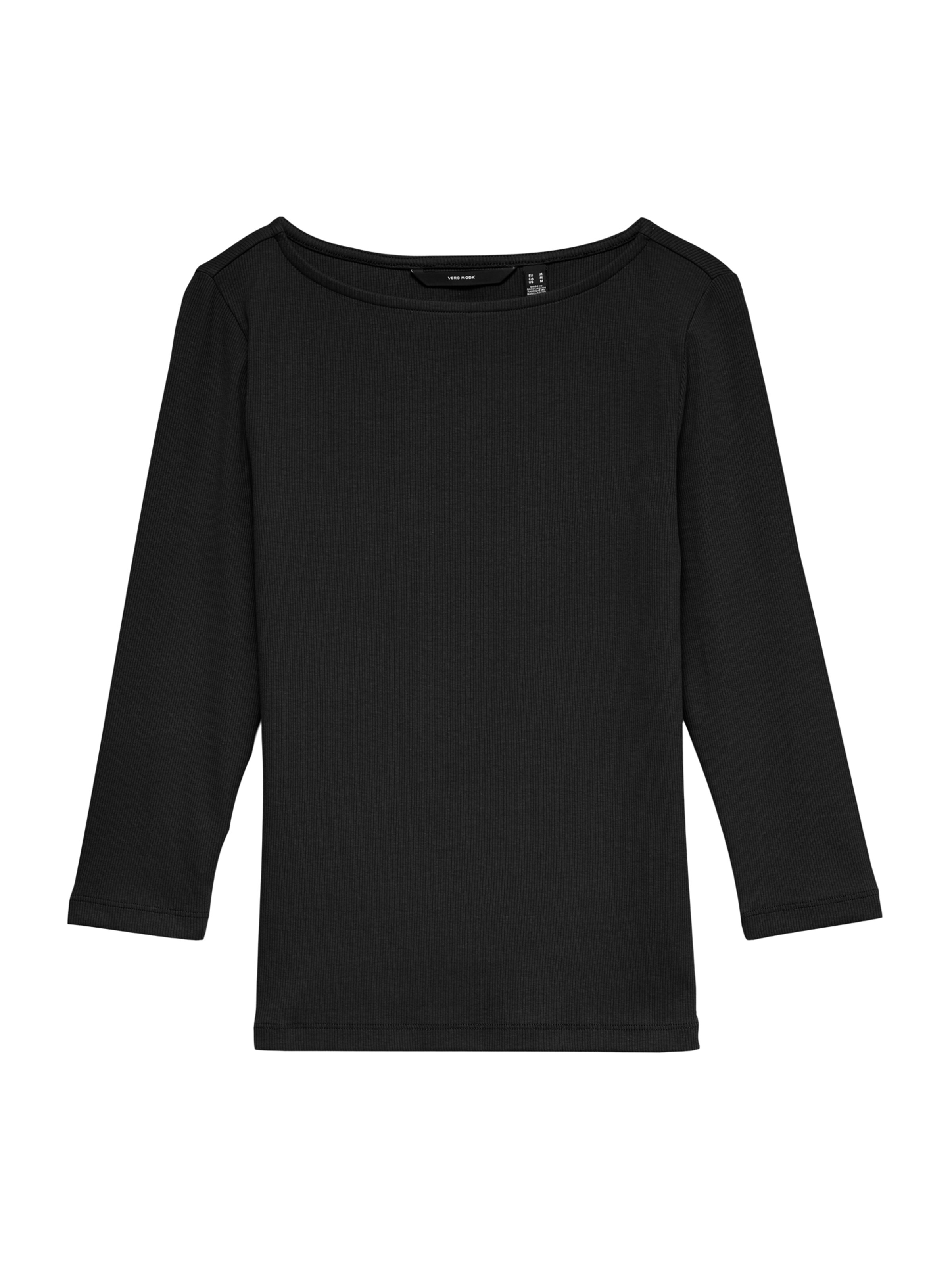 VERO MODA Shirt 'VMCHLOE PANDA' in Black: front