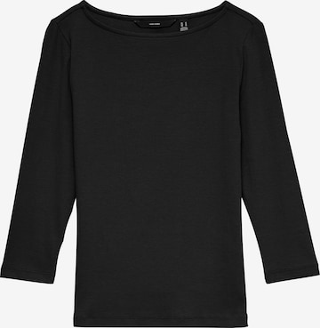 VERO MODA Shirt 'VMCHLOE PANDA' in Black: front