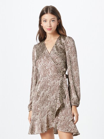 Robe 'JULIET' PIECES en marron : devant