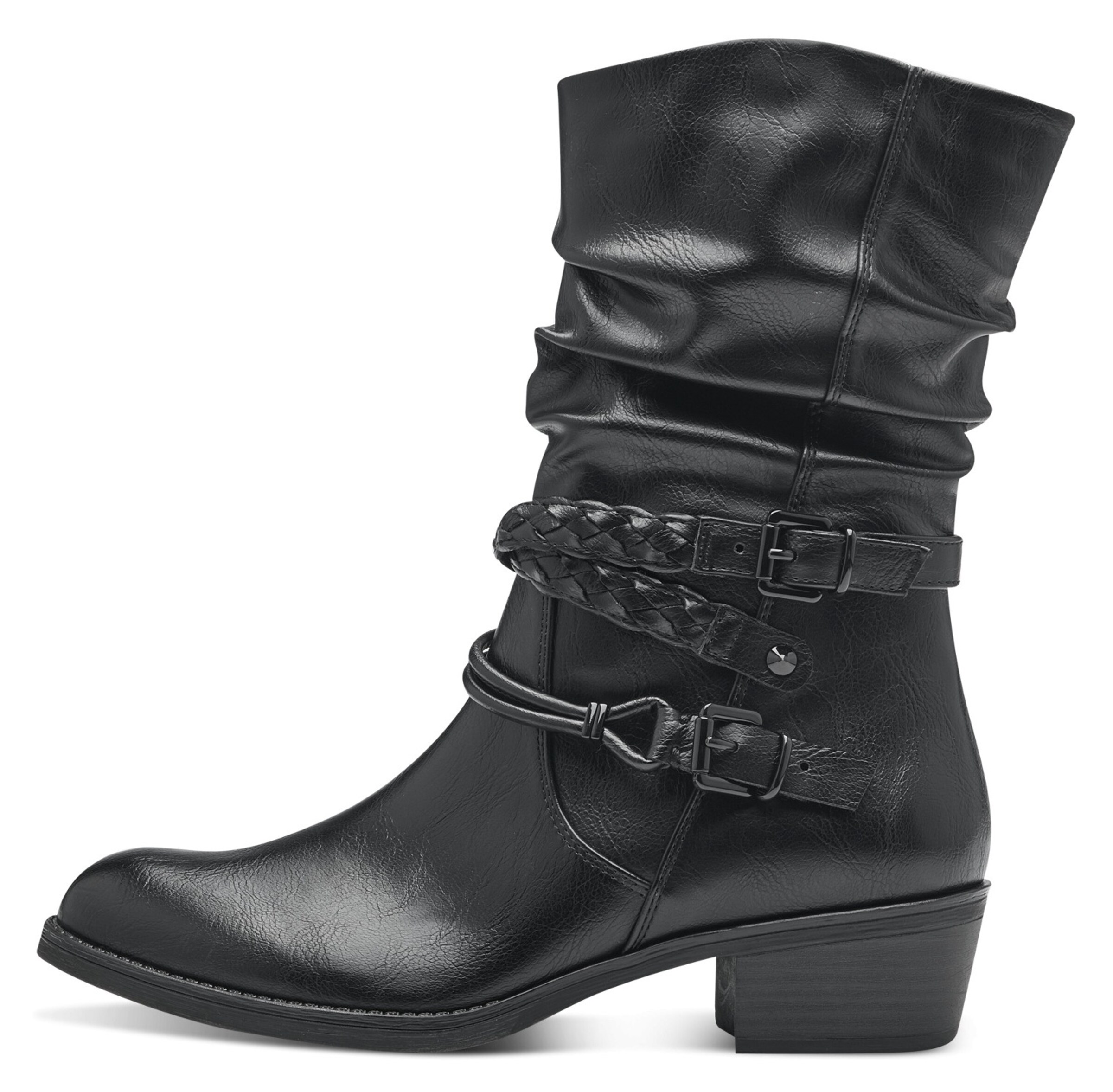 MARCO TOZZI Cowboy Boots in Black