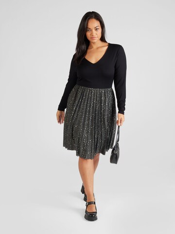 ABOUT YOU Curvy - Vestido 'Geeske' en negro