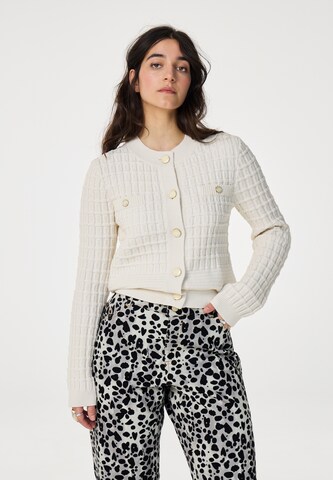 Fabienne Chapot Strickjacke in Beige: Vorderseite