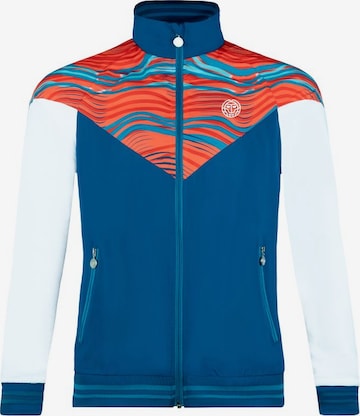 BIDI BADU Athletic Jacket in Blue: front