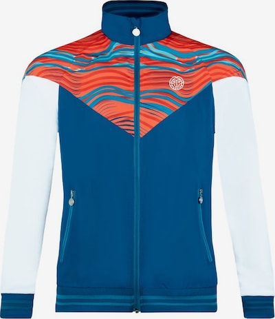 BIDI BADU Athletic Jacket in Blue / Orange / Neon red / White, Item view