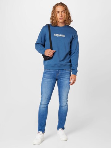 NAPAPIJRI Sweatshirt in Blau