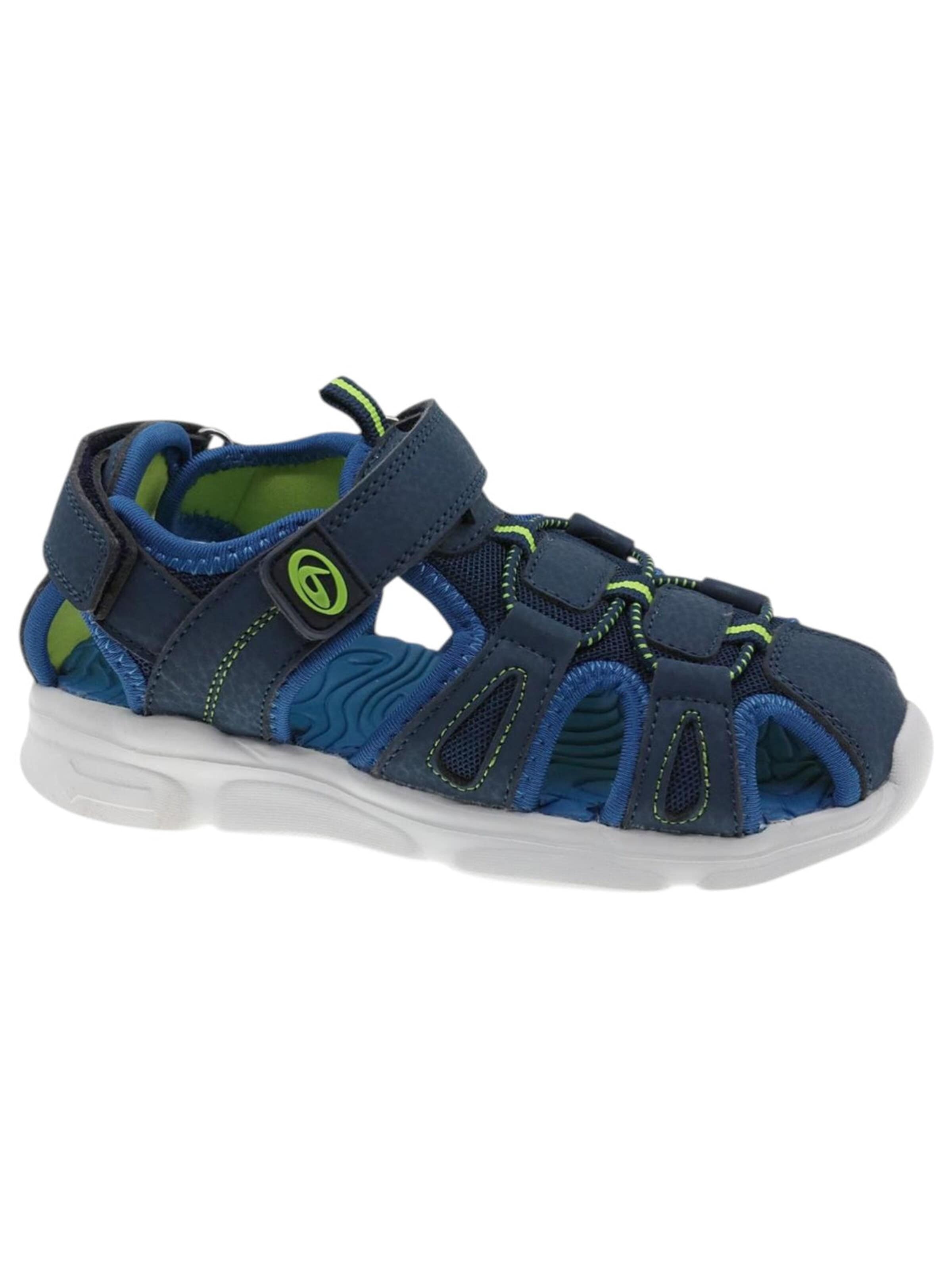 Beppi - Zapatos abiertos en azul: frente