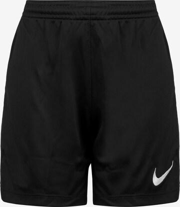 NIKE Workout Pants 'Dry League Knit II' in Black: front