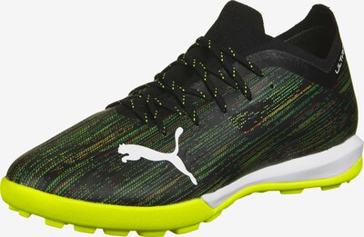 PUMA Fußballschuh in neongelb / grün / schwarz / weiß, Produktansicht