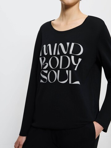 TRIUMPH Pajama ' Basic ' in Black
