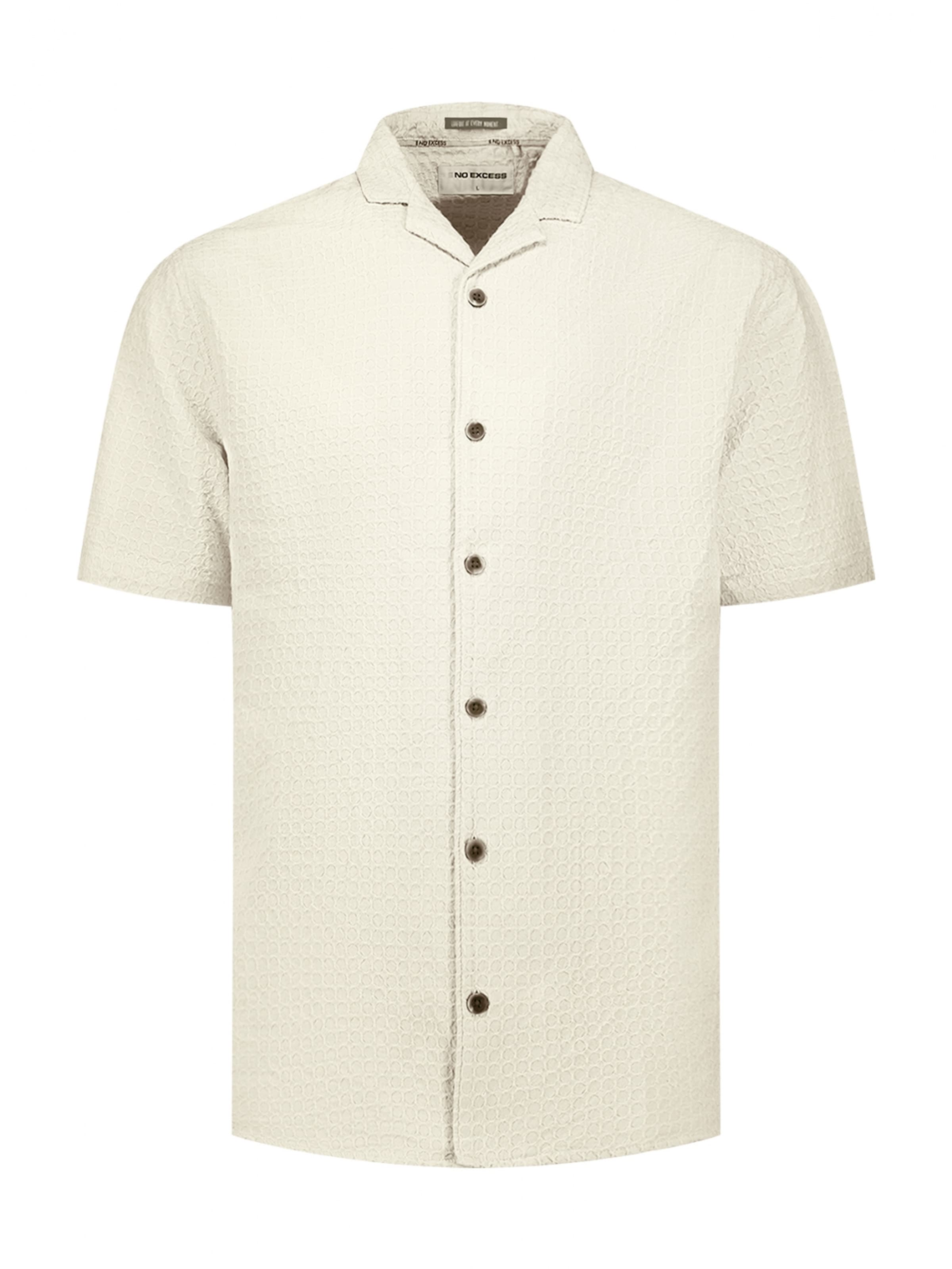 No Excess Button Up Shirt in Sand, Item view