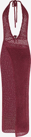 GUESS Knitted dress in Red: front