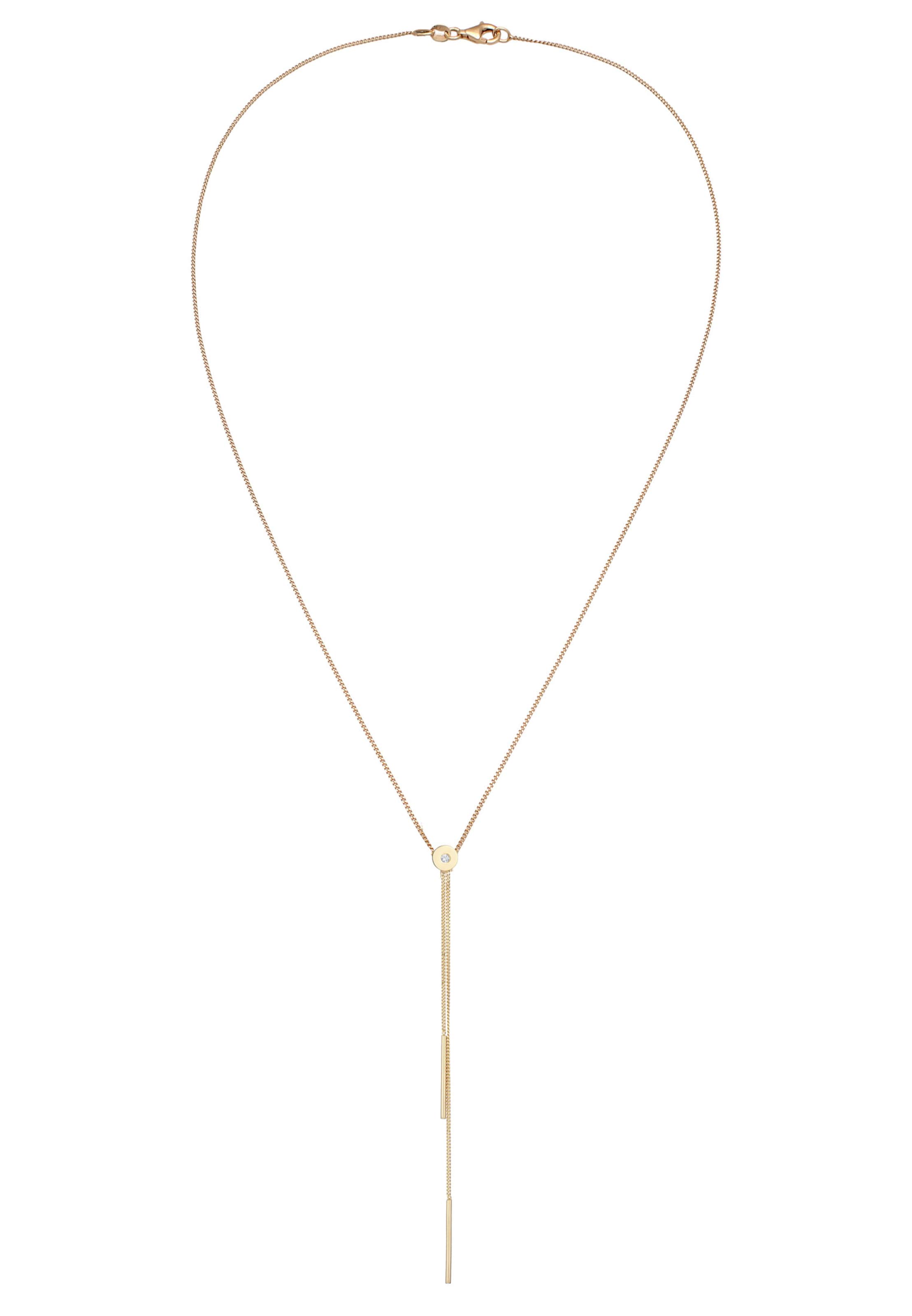 Chaîne ELLI en or : devant