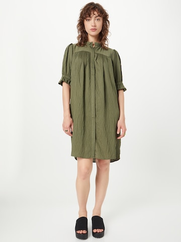 Freequent Košilové šaty 'FATIMA' – zelená: přední strana