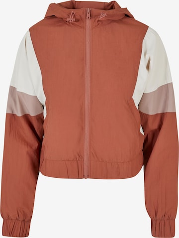 Veste mi-saison Urban Classics en marron : devant