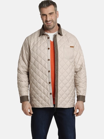 Charles Colby Between-Season Jacket 'Duke Frederick' in Beige: front