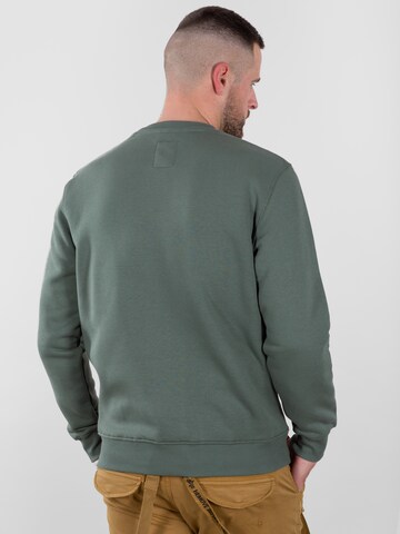 Sweat-shirt ALPHA INDUSTRIES en vert