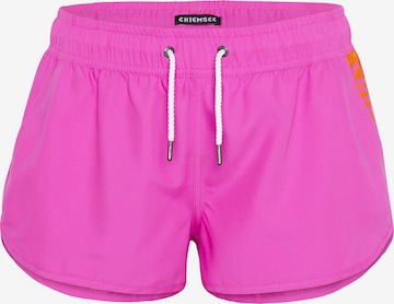 CHIEMSEE Board Shorts in Pink: front