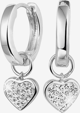 Lucardi Oorbellen in Zilver: voorkant