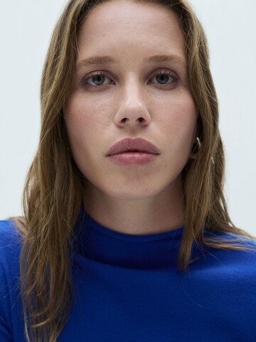 Pull-over 'PERCEBE' MANGO en bleu