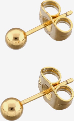 Boucles d'oreilles myMo ROCKS en or : devant