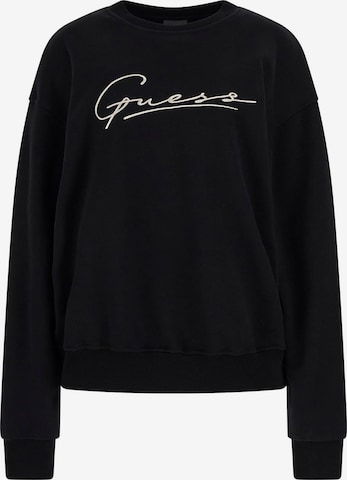 GUESS Sweatshirt in Black: front