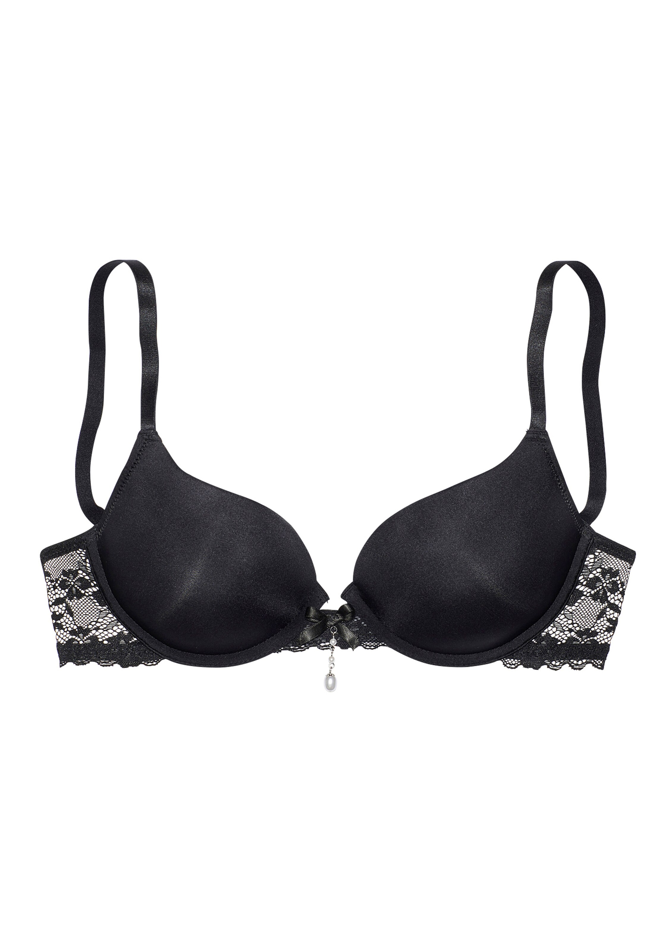 T-shirt Reggiseno di LASCANA in nero: frontale