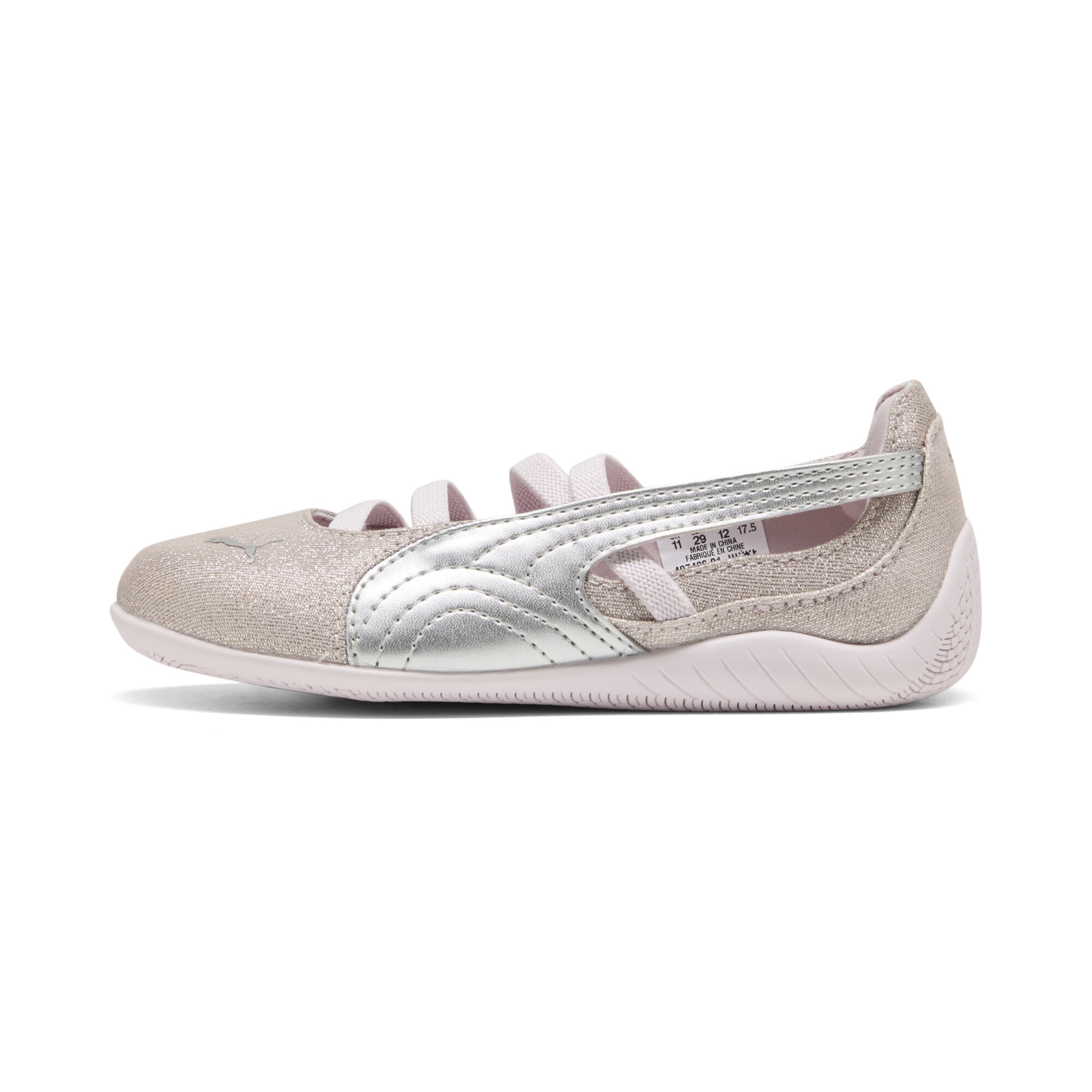 Baskets PUMA en rose : devant