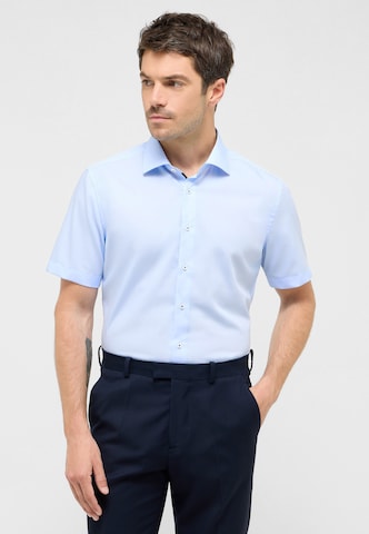 ETERNA Slim Fit Hemd in Blau: Vorderseite