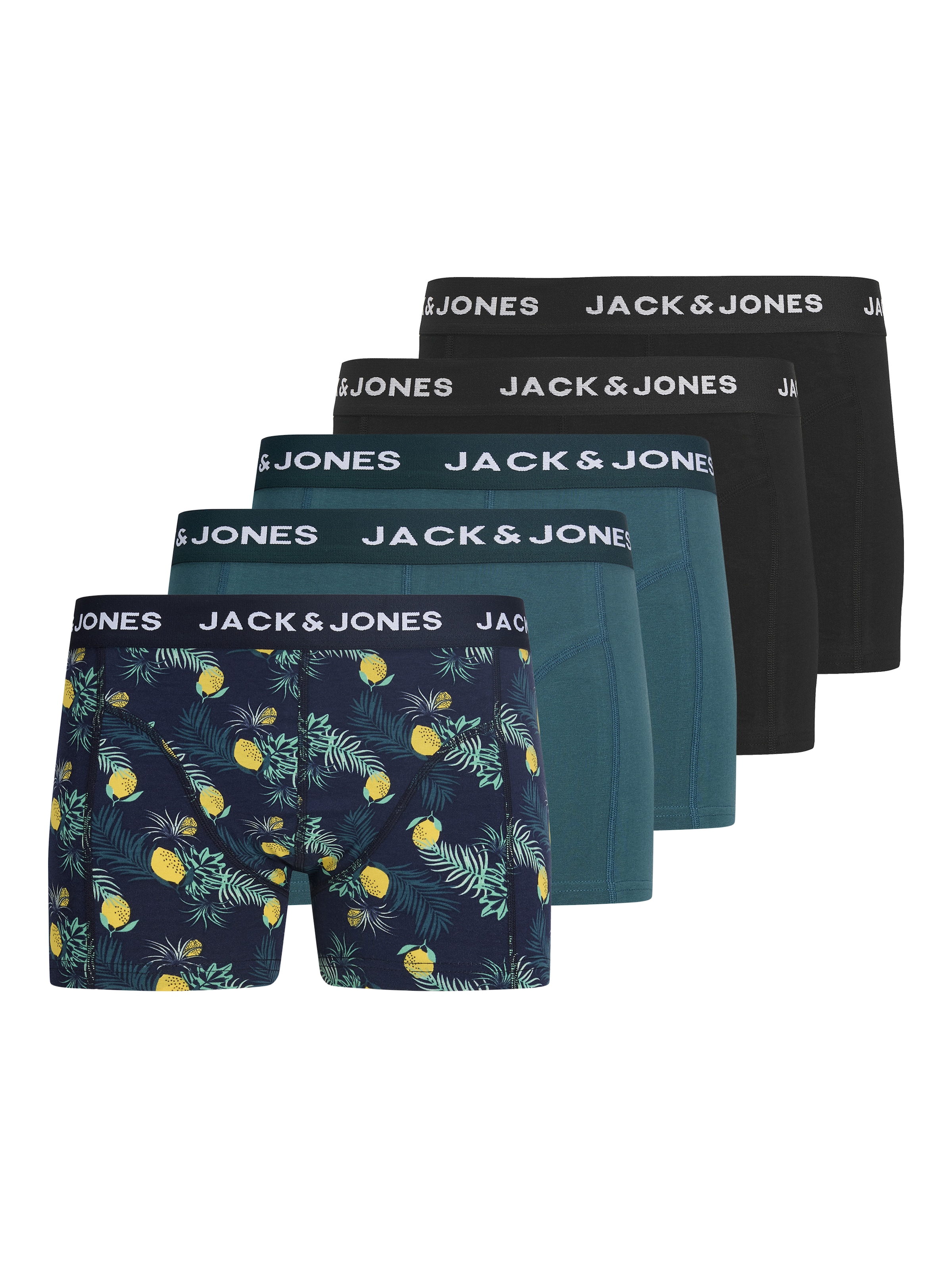 Jack & Jones Plus Boxer shorts in Mixed colors: front