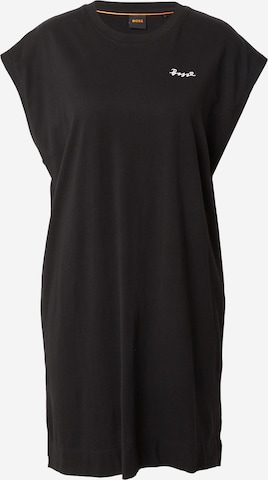 BOSS Orange - Vestido 'Esaints' en negro: frente