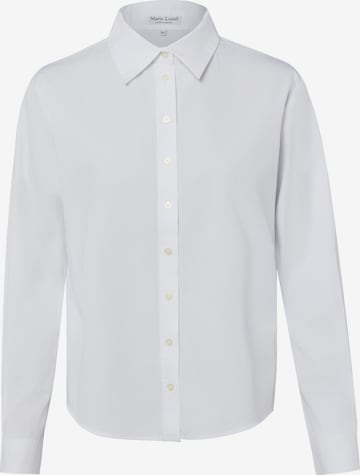 Marie Lund Bluse in Weiß: Vorderseite