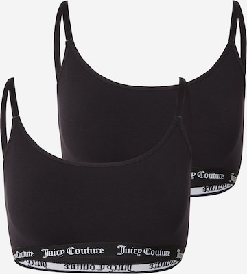 Soutien-gorge Juicy Couture en noir : devant