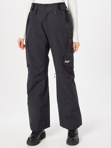 FW - regular Pantalón funcional 'CATALYST' en negro: frente