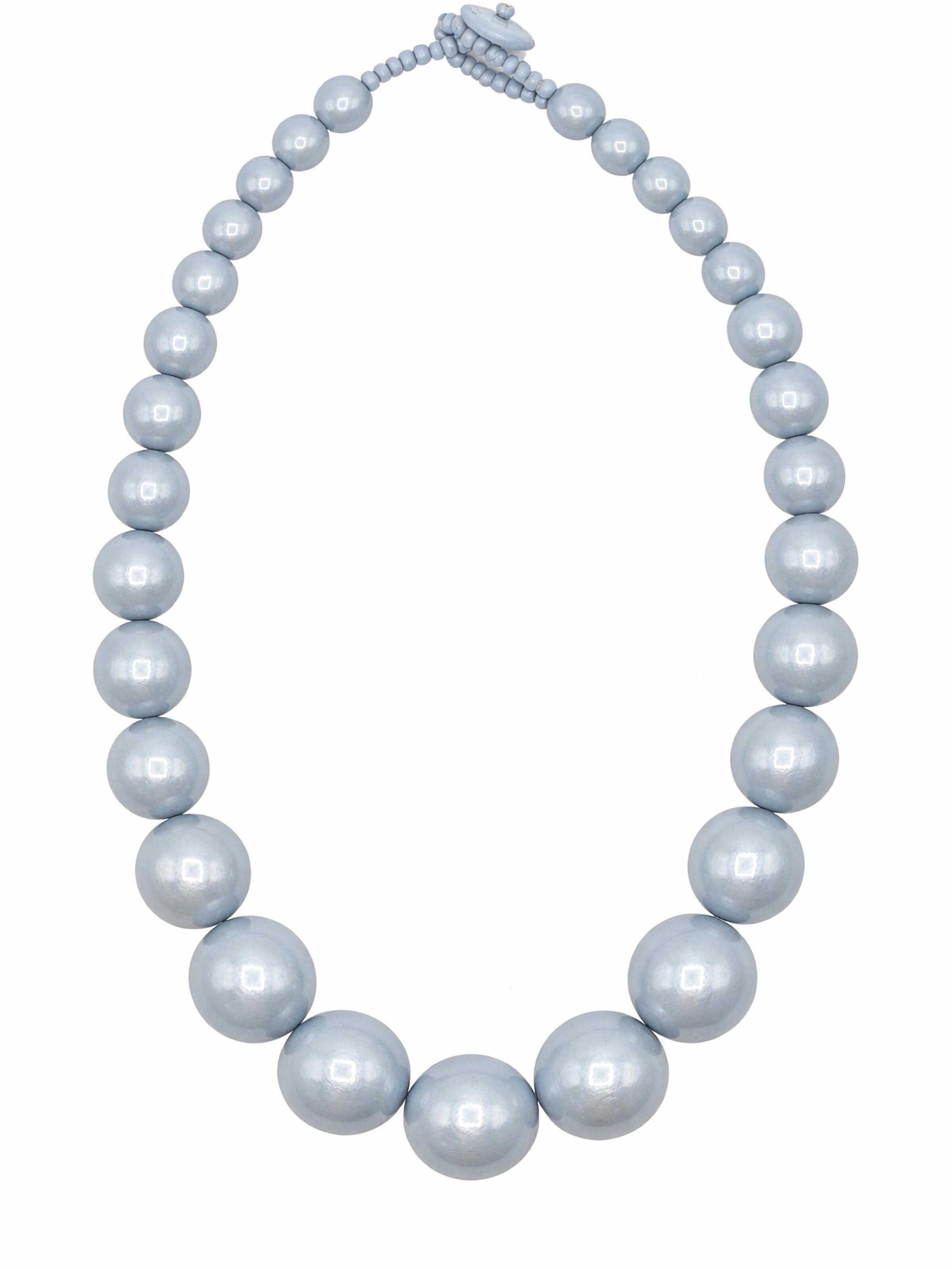 COLLEZIONE ALESSANDRO Kette 'Layla'‌‌‌‌‌‌‌‌‌ in Blau: Vorderseite